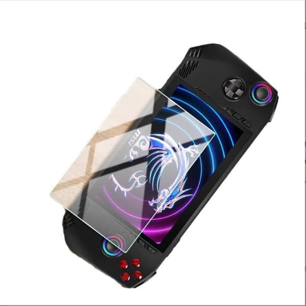 INF 2.5D Arc-Edge HD hærdet glas skærmbeskytter til MSI Claw Gaming Console