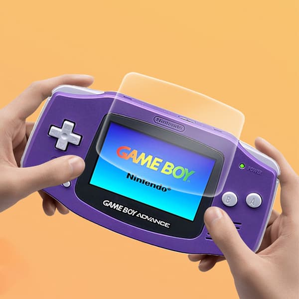 INF Skærmbeskytter i hærdet glas til Nintendo GBC - HD Clarity (2-pak)