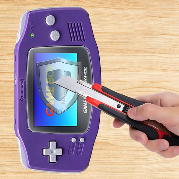 INF Skærmbeskytter i hærdet glas til Nintendo GBC - HD Clarity (2-pak)