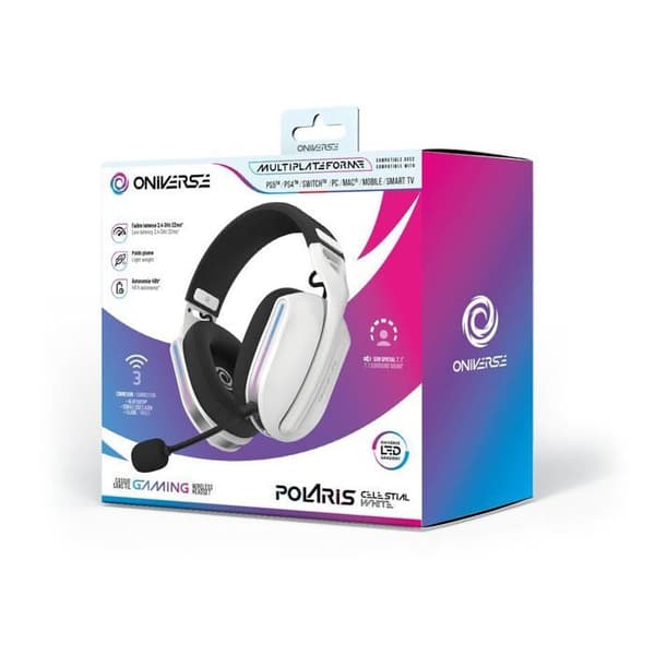 Trådlöst headset - Oniverse - Polaris - Celestial White-Accessory-PS5