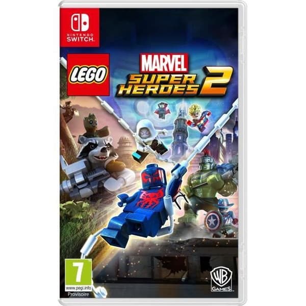 Lego Marvel Super Heroes 2 Switch + 1 gratis nyckelring- REFURBISHED