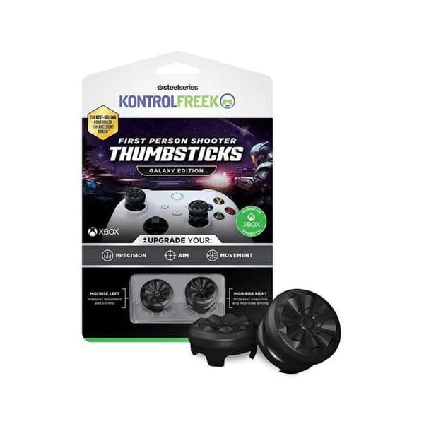 KontrolFreek FPS Freek Galaxy Black för Xbox One och Xbox Series 2 högpresterande joysticks | 1 hög midja, 1 medelhög |