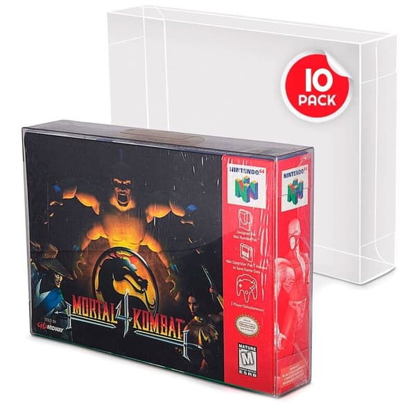 Super Nintendo Box Protector 10-pack | CDON