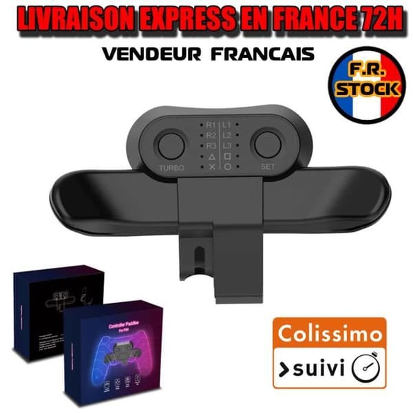 Bakre kontrollfäste för PS4 Strike Pack Controller