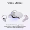 Miniatyrbild 3 av 4: Meta Quest 2 virtual reality-headset, 128GB- REFURBISHED