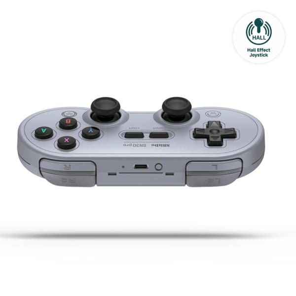 8BitDo SN30 Pro Bluetooth Gamepad Hall Effect Gray