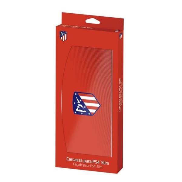 ATM Atletico de Madrid - Fasad (anpassningsskal) för PS4 Slim - Anpassningsplate för Playstation 4 Slim
