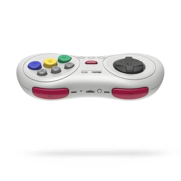 8BitDo M30 Bluetooth Gamepad White