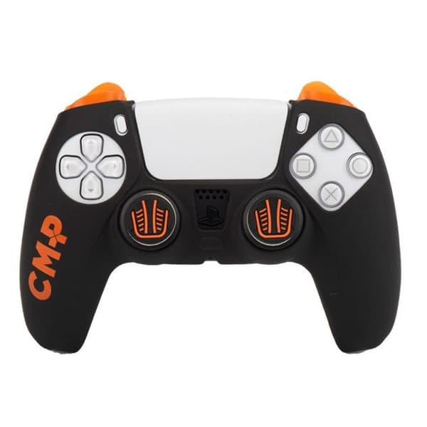 Control Mod Pro Accessory Kit bara för spel för PS5-kontroller svart och orange