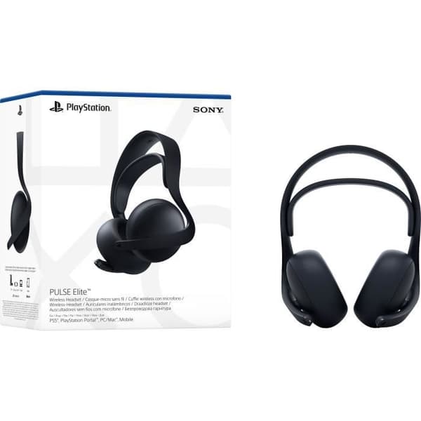 Trådlös headset PULSE Elite - Midnattssvart