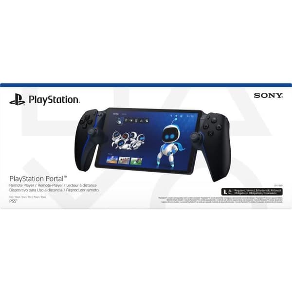 PlayStation Portal fjärrkontroll - Midnatt svart