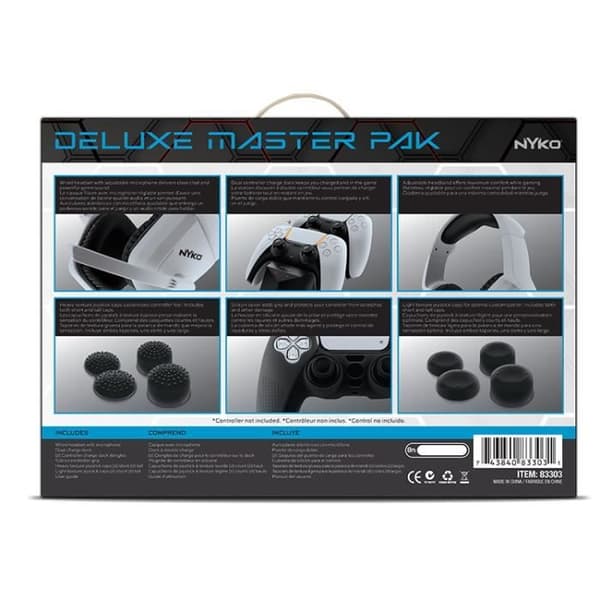 Nyko Pack Master deluxe - Komplett startpaket för Playstation 5