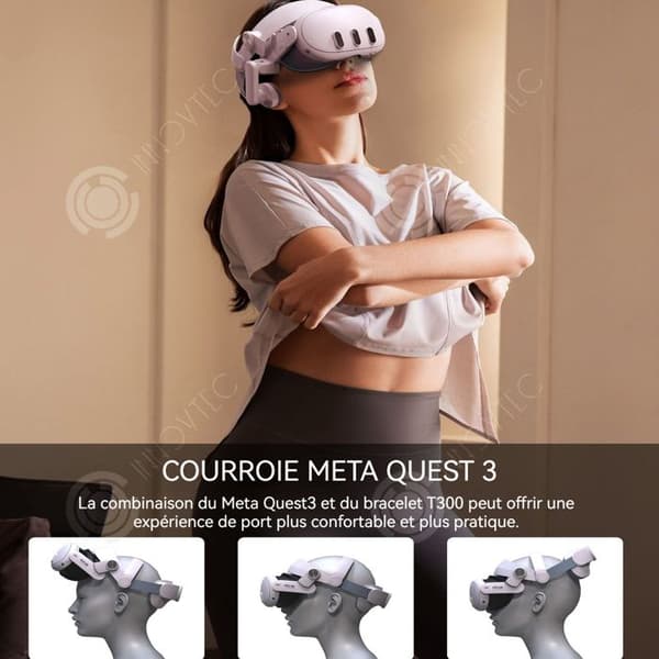 INN VR 220x192x80 mm headsethuvud för virtuell verklighet VR-tillbehör bekväma headset med separata hörlurar och hel huva