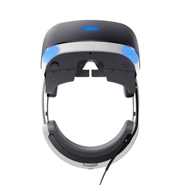 Sony PlayStation VR + Kamera + VR Worlds Voucher, Dedikerat headset, Svart, Vit, 100°, OLED, 1920 x 1080 pixlar