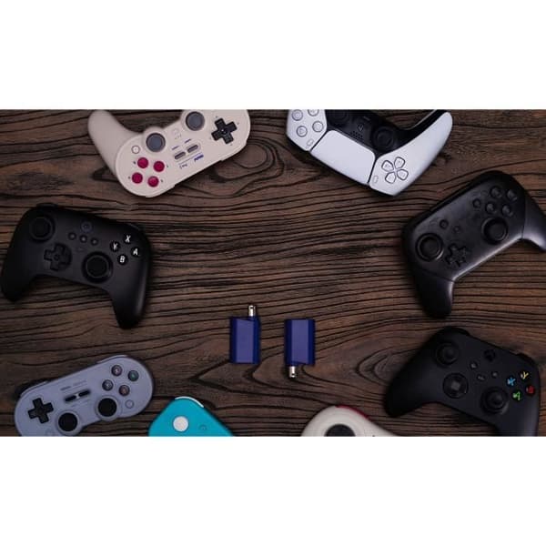 Bluetooth-adapter - 8Bitdo - GameCube &amp; Windows - Multiplattform - Färg lila - Trådlös