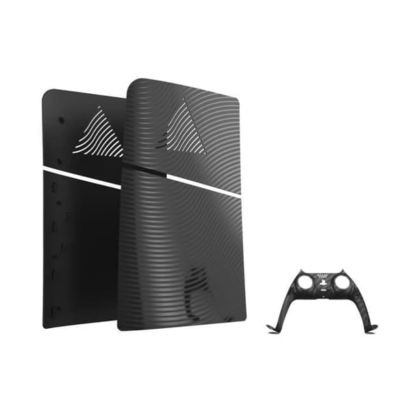 Accessoarer - Maxx Tech - PlayStation 5 Slim - Svart - Enkel anpassning - 5 plattor ingår
