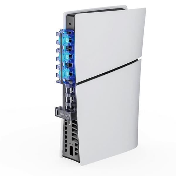 Kylfläkt för PS5 Slim med RGB Ipega Svart