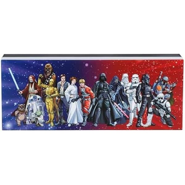Dekorativ lampa Star Wars - Karaktärer - 30cm - Väggmonterbar eller stående