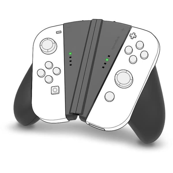 2 i 1 grepp för Nintendo Switch Controller - SPEED LINK - Speedlink V-Grip - Unisex - Vuxen - Svart
