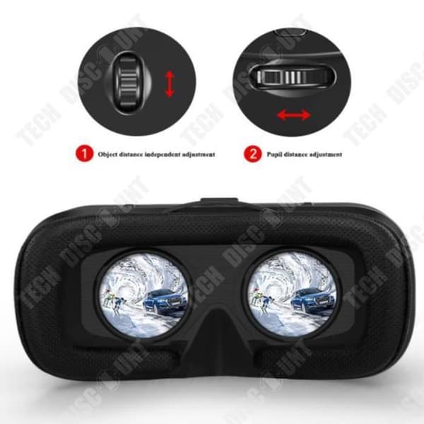 Virtual reality-glasögon - TD® - Tusen magiska spegel - 3D - Interpupillär justering - HD 100 grader