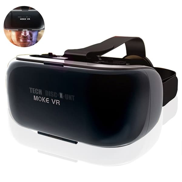 3D VR-glasögon - Teknikrabatt - Allt-i-ett-hörlurar - Optisk lins - 3D-ljud - Immersiv upplevelse