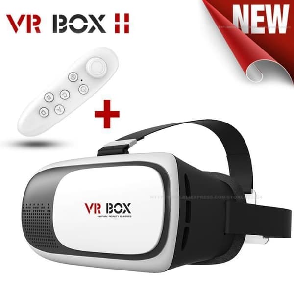 Virtuella glasögon - TD® - VR BOX 2.0 - Kompatibel 3,5 till 6 tum - Bekväm - Multi-plattform