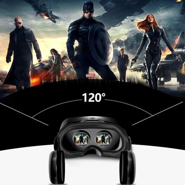 Professionella spelglasögon Skärmförstärkare AR Glasögon Headset Mobile Cinema VR Virtual Gaming Headset Giant Screen Glasögon