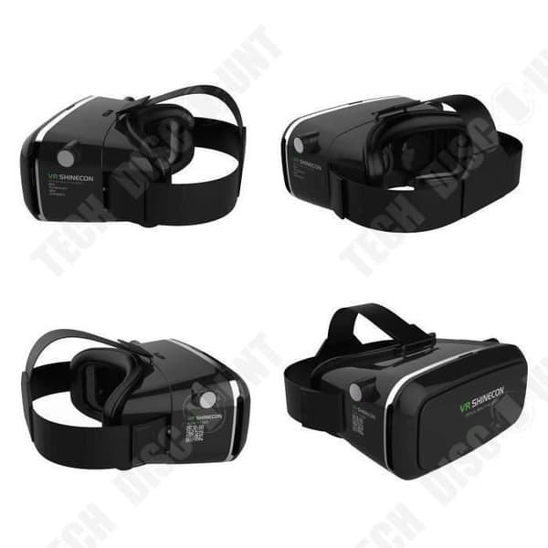 TD® Högpresterande VR Virtual Reality Headset - Multikompatibilitet - Bekvämt och flexibelt - Värmeavledning