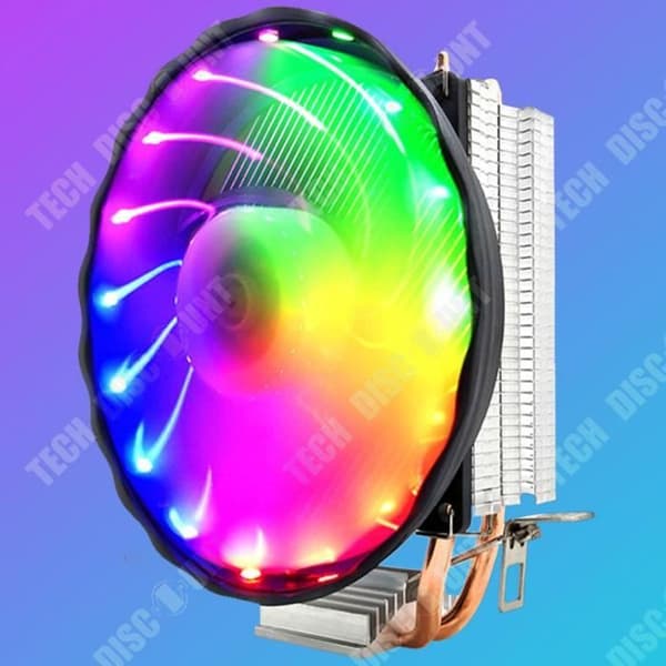 TD® CPU Stationär dator Kylare Nedtryckstyp Fyra kopparrör Tyst Lagerhastighet:20