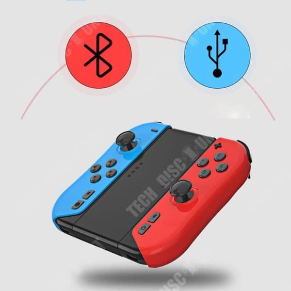 Plug and Play TD® 350mAh spelkontroller Vänster och höger spelkonsolhandtag