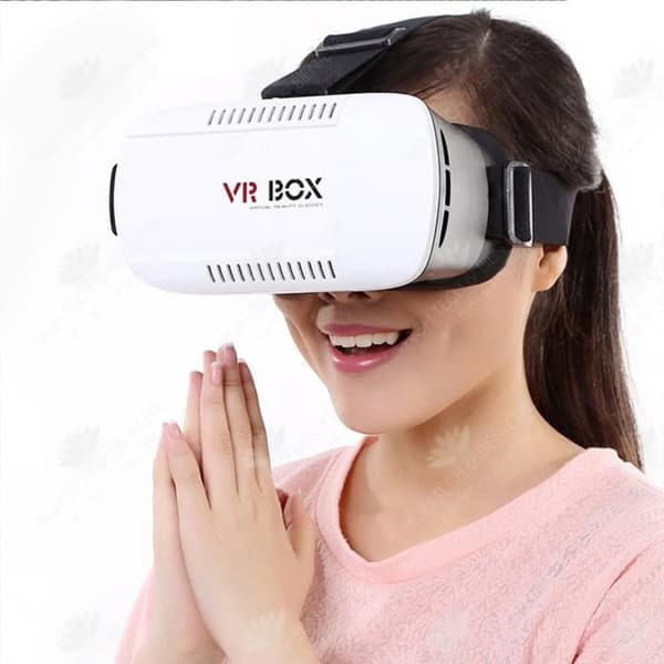 HTBE® VR Glasses Virtual Reality Portable 3D Cinema Justerbar Magic Mirror är allmänt kompatibel