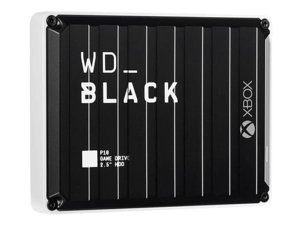 WD - Extern spelhårddisk - WD Black P10 för Xbox - 4 TB - WDBA5G0040BBK