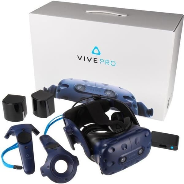 HTC Vive Virtual Reality Headset Pro komplett kit- USED
