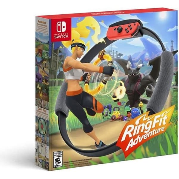 Ring Fit Adventure - Nintendo Switch-spelset med tillbehör- USED
