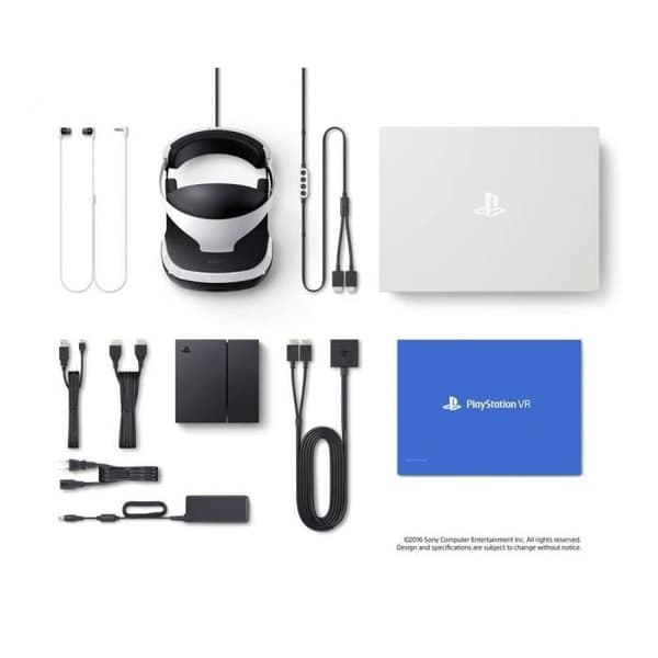 PlayStation VR MK3 + Camera v2 + VR Worlds (kupong)- USED