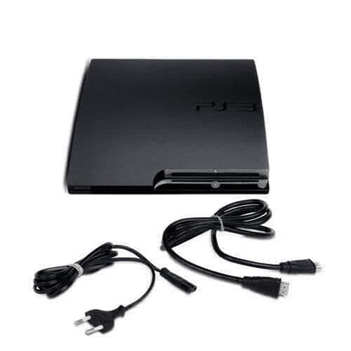 ps3 slim konsol + kontroller + kabel + minecraft-spel- USED