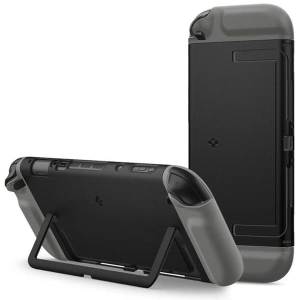 Coque med Stöd för Nintendo Switch 2 - Spigen Nano Pop - Svart Sesam