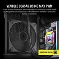 Miniatyrbild 2 av 3: Fläkt - CORSAIR - RS140 MAX - 140mm - Tyst - Elegant och hållbar design