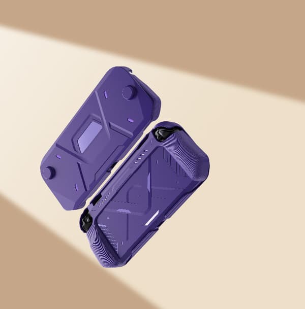 INF Beskyttende etui for Nintendo Switch 2 TPU+PC-deksel Lilla