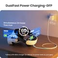 Miniatyrbild 3 av 6: KIWI design H4 Boost Huvudrem med Batteri Kompatibel med Meta Quest 3/3S Bekväm Halo Rem
