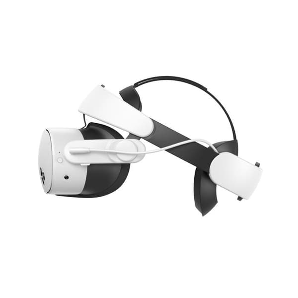 KIWI design H4 Boost Huvudrem med Batteri Kompatibel med Meta Quest 3/3S Bekväm Halo Rem