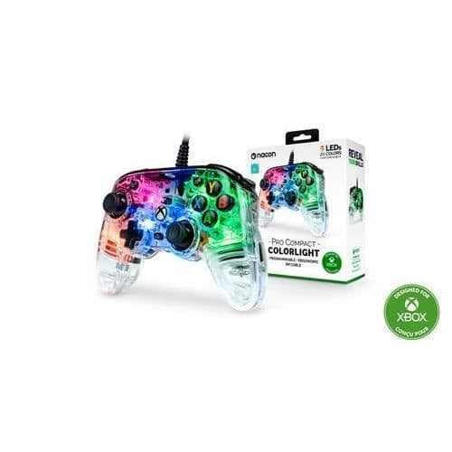 Nacon Pro Compact anpassningsbar trådad handkontroll för Xbox Series X/S/Xbox One/PC - 3665962013245