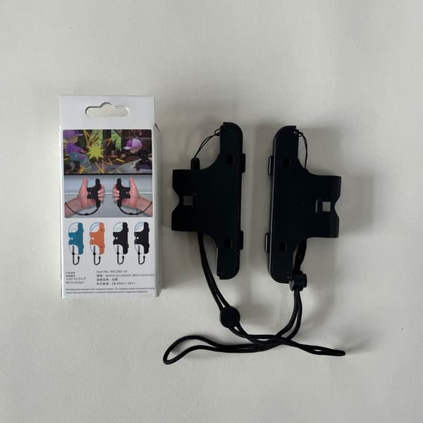 INF Sikkert grep og snor-sett for Switch Joy-Con-kontrollere