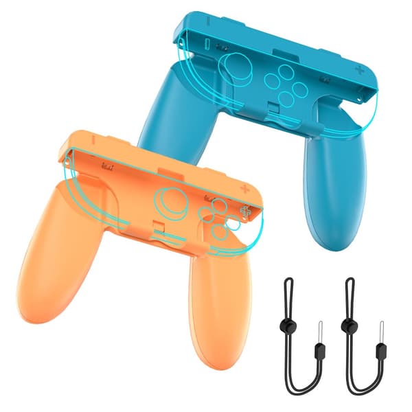 INF Ergonomiske komfortgrep for Nintendo Switch Joy-Cons