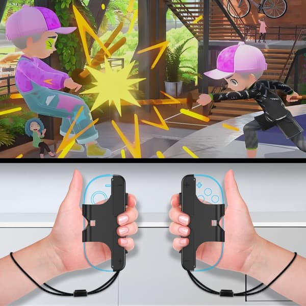 INF Ergonomiske komfortgrep for Nintendo Switch Joy-Cons