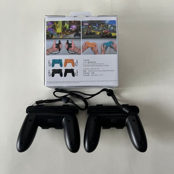 INF Ergonomiske komfortgrep for Nintendo Switch Joy-Cons