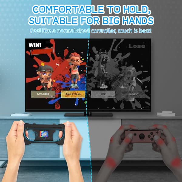 INF Forbedr din gaming med Switch2 Controller Grips