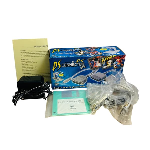 NYTT! PC till PLaystation Connector / Koppla dina Ps1 tillbehör till datorn.
