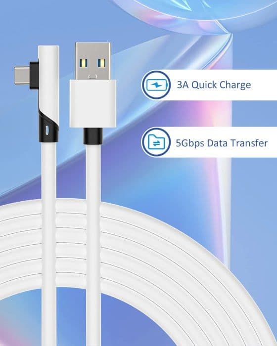Kabel - Tiergrade-kontakt - TG-VRKabel-6M-weiß