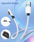Miniatyrbild 3 av 4: Kabel - Tiergrade-kontakt - TG-VRKabel-5M-weiß